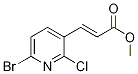 Methyl 3-(6-bromo-2-chloropyridin-3-yl)acrylate CAS#: 1142192-22-0