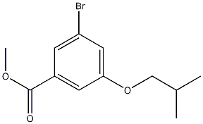 Methyl 3-bromo-5-isobutoxybenzoate CAS#: 1255574-35-6