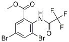 Methyl 3,5-DibroMo-2-(trifluoroacetaMido)benzoate CAS#: 1363166-10-2