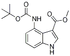 Methyl 4-(Boc-aMino)indole-3-carboxylate, 97% CAS#: 1284163-34-3