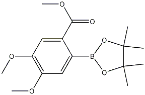 Methyl 4,5-dimethoxy-2-(4,4,5,5-tetramethyl-1,3,2-dioxaborolan-2-yl)benzoate CAS#: 1201566-80-4