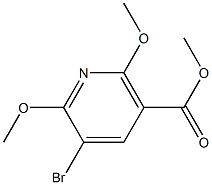 Methyl 5-broMo-2,6-diMethoxynicotinate CAS#: 1202163-46-9