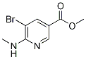 Methyl 5-broMo-6-(MethylaMino)nicotinate CAS#: 1244016-90-7