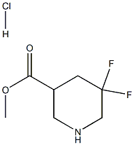 Methyl 5,5-difluoro-3-piperidinecarboxylate hydrochloride CAS#: 1359656-87-3