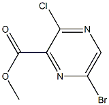 Methyl 6-broMo-3-chloropyrazine-2-carboxylate CAS#: 1256921-67-1