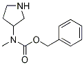 Methyl-pyrrolidin-3-yl-carbaMic acid benzyl ester CAS#: 1087329-67-6