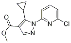 Methyl1-(6-chloropyridin-2-yl)-5-cyclopropylpyrazole-4-carboxylate CAS#: 1150164-34-3