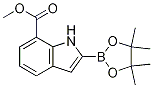 Methyl2-(4,4,5,5-tetramethyl-1,3,2-dioxaborolan-2-yl)-1H-indole-7-carboxylate CAS#: 1150271-42-3