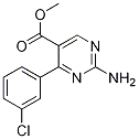 Methyl2-amino-4-(3-chlorophenyl)pyrimidine-5-carboxylate CAS#: 1150163-89-5