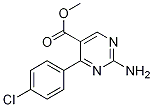 Methyl2-amino-4-(4-chlorophenyl)pyrimidine-5-carboxylate CAS#: 1133115-56-6