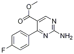 Methyl2-amino-4-(4-fluorophenyl)pyrimidine-5-carboxylate CAS#: 1133115-54-4
