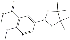 Methyl2-methoxy-5-(4,4,5,5-tetramethyl-1,3,2-dioxaborolan-2-yl)nicotinate CAS#: 1083168-93-7