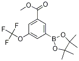 Methyl3-(4,4,5,5-tetramethyl-1,3,2-dioxaborolan-2-yl)-5-(trifluoromethoxy)benzoate CAS#: 1150561-63-9
