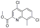 Methyl4,7-dichloro-8-methylquinoline-2-carboxylate CAS#: 1133115-64-6