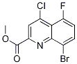 Methyl8-bromo-4-chloro-5-fluoroquinoline-2-carboxylate CAS#: 1133115-52-2
