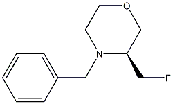 Morpholine, 3-(fluoroMethyl)-4-(phenylMethyl)-, (3S)- CAS#: 1266238-75-8