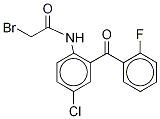 N-[2-(2-FLUOROPHENYL)-4-CHLOROPHENYL-2-BROMOACETAMIDE-13C1 CAS#: 1189420-49-2