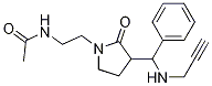 N-(2-(2-oxo-3-(phenyl(prop-2-ynylamino)methyl)pyrrolidin-1-yl)ethyl)acetamide CAS#: 1245806-94-3