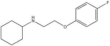 N-(2-(4-fluorophenoxy)ethyl)cyclohexanamine CAS#: 1226168-13-3