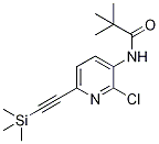 N-(2-Chloro-6-((trimethylsilyl)ethynyl)pyridin-3-yl)pivalamide CAS#: 1142191-97-6