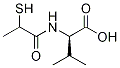 N-(2-Mercapto-1-oxopropyl)-L-valine CAS#: 1313496-16-0