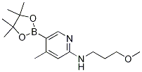 N-(3-Methoxypropyl)-4-Methyl-5-(4,4,5,5-tetraMethyl-1,3,2-dioxaborolan-2-yl)pyridin-2-aMine CAS#: 1352741-90-2