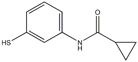 N-(3-Sulfanylphenyl)cyclopropanecarboxamide CAS#: 1258223-01-6