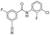 N-(3-chloro-2-fluorophenyl)-3-cyano-5-fluorobenzaMide CAS#: 1243310-20-4