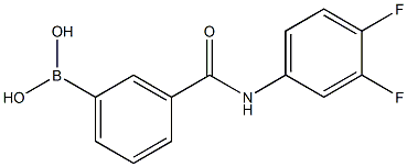 N-(3,4-Difluorophenyl) 3-boronobenzaMide CAS#: 1072946-15-6