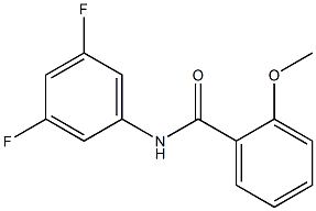 N-(3,5-Difluorophenyl)-2-MethoxybenzaMide, 97% CAS#: 1325672-32-9