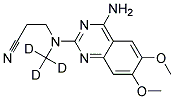 N-(4-AMINO-6,7-DIMETHOXYQUINAZOL-2-YL)-N-METHYL-D3-2-CYANOETHYLAMINE CAS#: 1185144-54-0