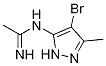 N-(4-BroMo-5-Methyl-2H-pyrazol-3-yl)-acetaMidine CAS#: 1304777-34-1