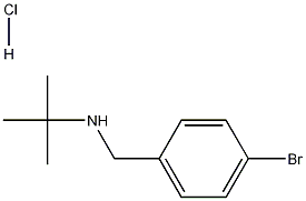 N-(4-Bromobenzyl)-2-methylpropan-2-amine hydrochloride CAS#: 1209906-44-4