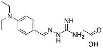 N-(4-DIETHYLAMINOBENZYLIDENEAMINO)GUANIDINE ACETIC ACID SALT CAS#: 1185244-51-2