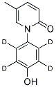 N-(4-HYDROXYPHENYL)-5-METHYL-2-1H-PYRIDONE-D4 CAS#: 1188263-50-4