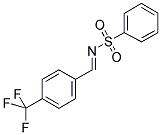 N-(4-TRIFLUOROMETHYL-BENZYLIDENE)-BENZENESULFONAMIDE CAS#: 1325235-13-9