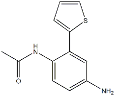 N-(4-amino-2-(thiophen-2-yl)phenyl)acetamide CAS#: 1131604-98-2
