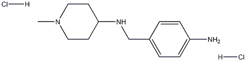N-(4-aminobenzyl)-1-methylpiperidin-4-amine dihydrochloride CAS#: 1204810-58-1