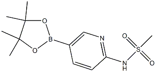N-(5-(4,4,5,5-tetraMethyl-1,3,2-dioxaborolan-2-yl)pyridin-2-yl)MethanesulfonaMide CAS#: 1201644-40-7