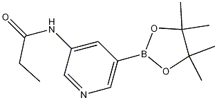N-(5-(4,4,5,5-tetramethyl-1,3,2-dioxaborolan-2-yl)pyridin-3-yl)propionamide CAS#: 1171891-19-2