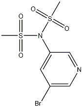 N-(5-bromopyridin-3-yl)-N-(methylsulfonyl)methanesulfonamide CAS#: 1217273-00-1