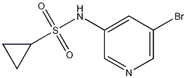 N-(5-bromopyridin-3-yl)cyclopropanesulfonamide CAS#: 1083326-19-5