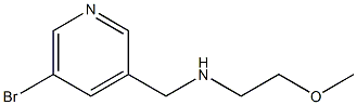 N-((5-bromopyridin-3-yl)methyl)-2-methoxyethanamine CAS#: 1246034-49-0