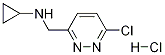 N-((6-chloropyridazin-3-yl)Methyl)cyclopropanaMine hydrochloride CAS#: 1337880-84-8