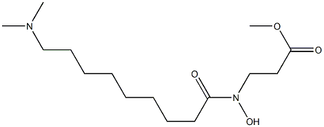 N-(9-DiMethylaMino-1-oxononyl)-N-hydroxy-beta-alanine Methyl Ester CAS#: 1239468-48-4