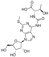 N-((9-beta-D-ribofuranosyl-2-methylthiopurine-6-yl)carbamoyl)threonine CAS#: 70333-82-3