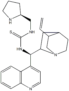 N-(9R)-cinchonan-9-yl-N'-[(2S)-2-pyrrolidinylMethyl]-Thiourea CAS#: 1222966-36-0