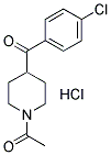 N-ACETYL-4-(4-CHLOROBENZOYL)-PIPERIDINE, HYDROCHLORIDE CAS#: 1217060-68-8
