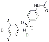 N-Acetyl Sulfadiazine-d4 CAS#: 1219149-66-2