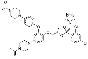 N-Acetylpiperazine-N'-(4-phenol) Ketoconazole CAS#: 1346598-39-7